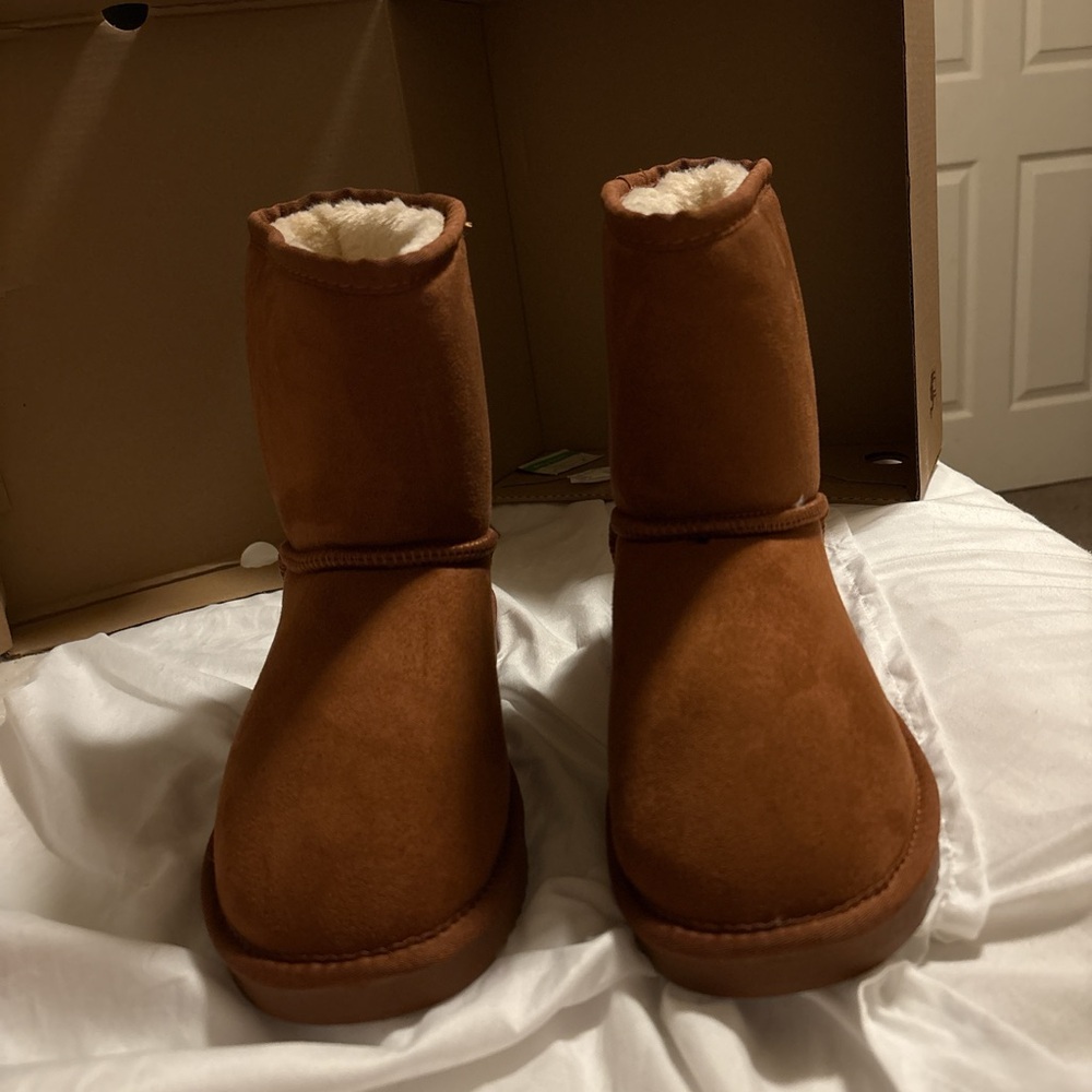 Cozy Brown Suede Boots